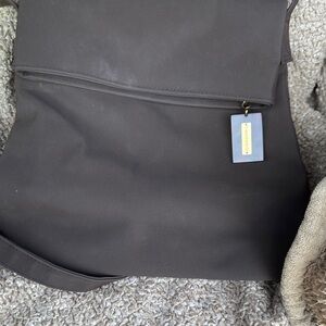 Evan Picone Dark Brown Crossbody Bag